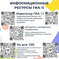 Информационные ресурсы ГИА-11